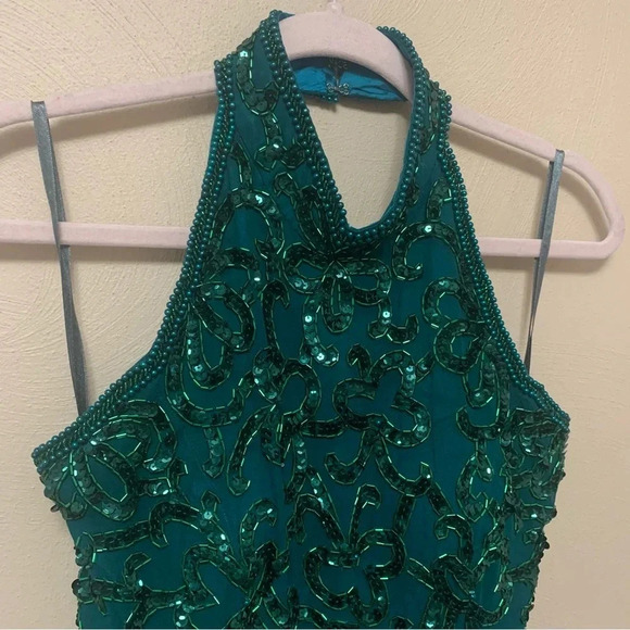 Cache Vintage Silk Beaded Gown - Picture 5 of 13